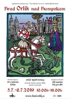 23. Středověké slavnosti Orlík nad Humpolcem 2019 - plakát